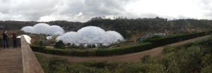 The Eden Project. It's warm in those domes.